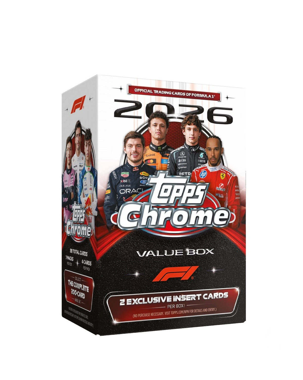 2026 Topps Chrome Formula 1 value Box 賽車卡香港
