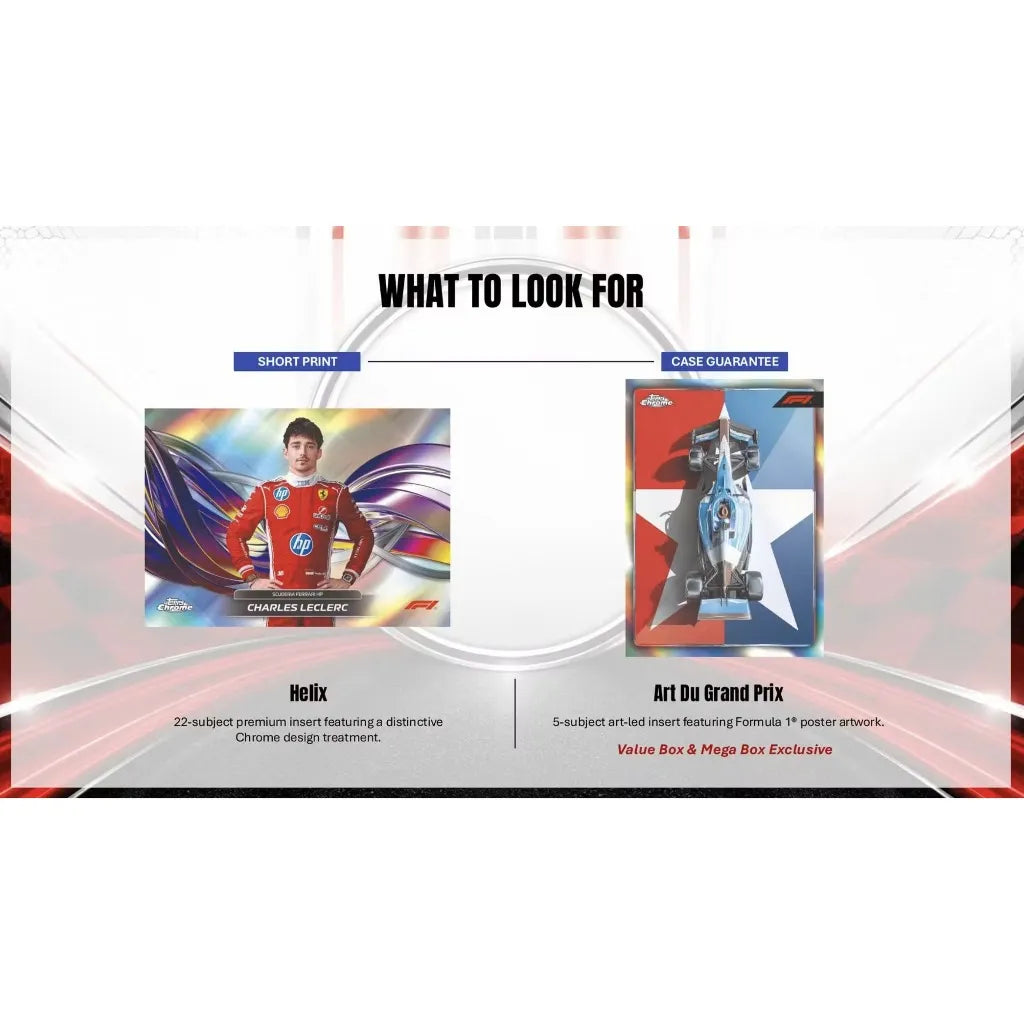 2026 Topps Chrome Formula 1 value Box 賽車卡香港平行卡