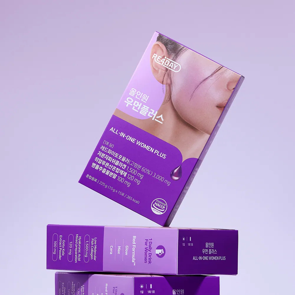RE4DAY ALL-IN-ONE WOMEN PLUS Liquid 全效內服美容液 15g*15pcs